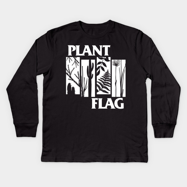 Plant Flag - White Print